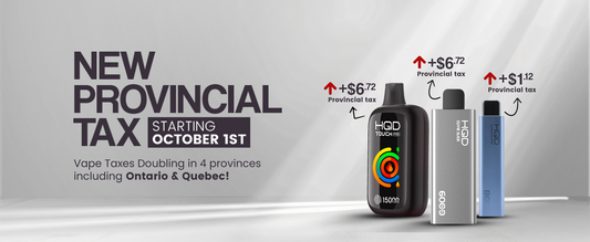 Provincial Vape Tax: Why Vapes are Going to Get Expensive
