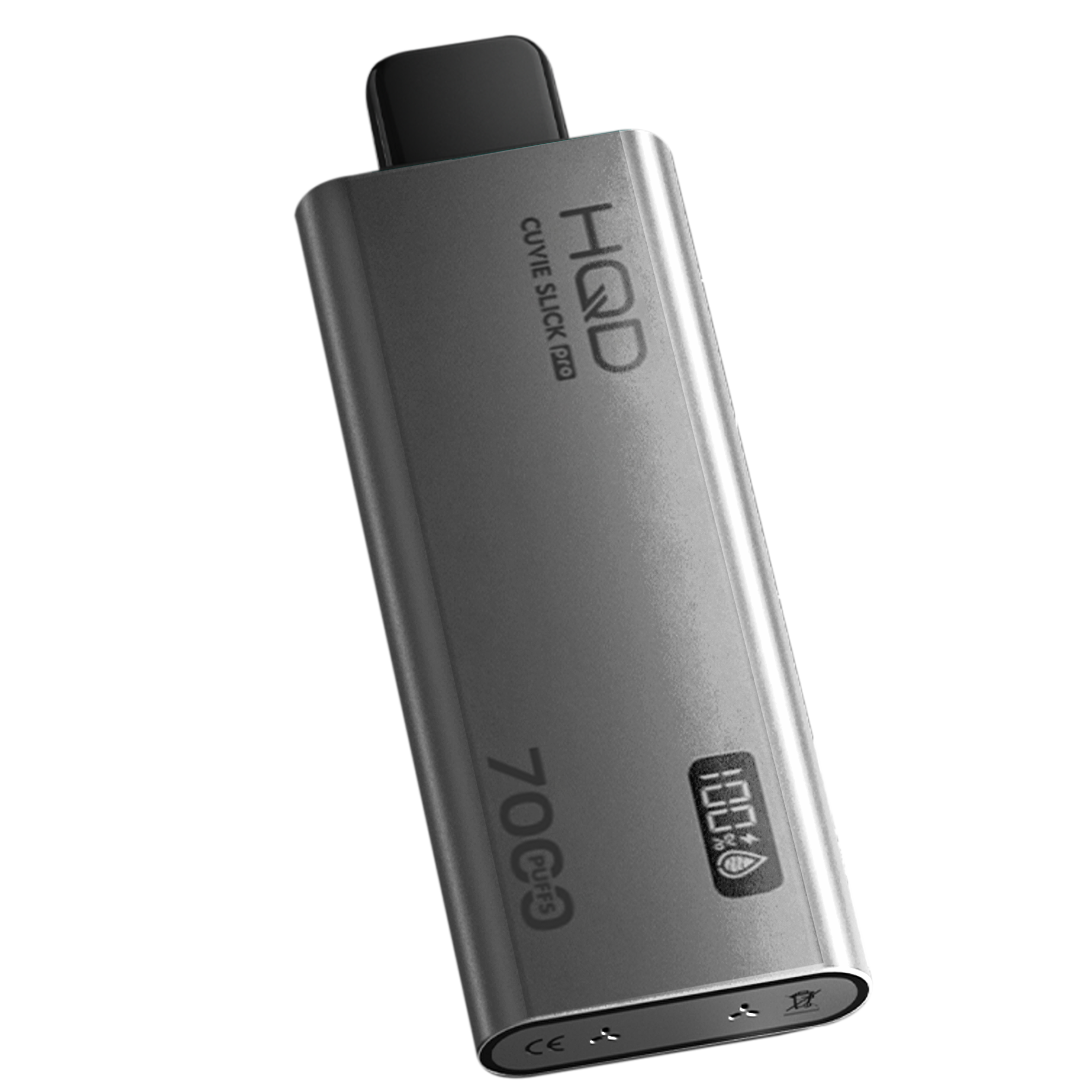 hqd cuvie slick disposable vape Mango Peach Left Side flavour 7000 puffs