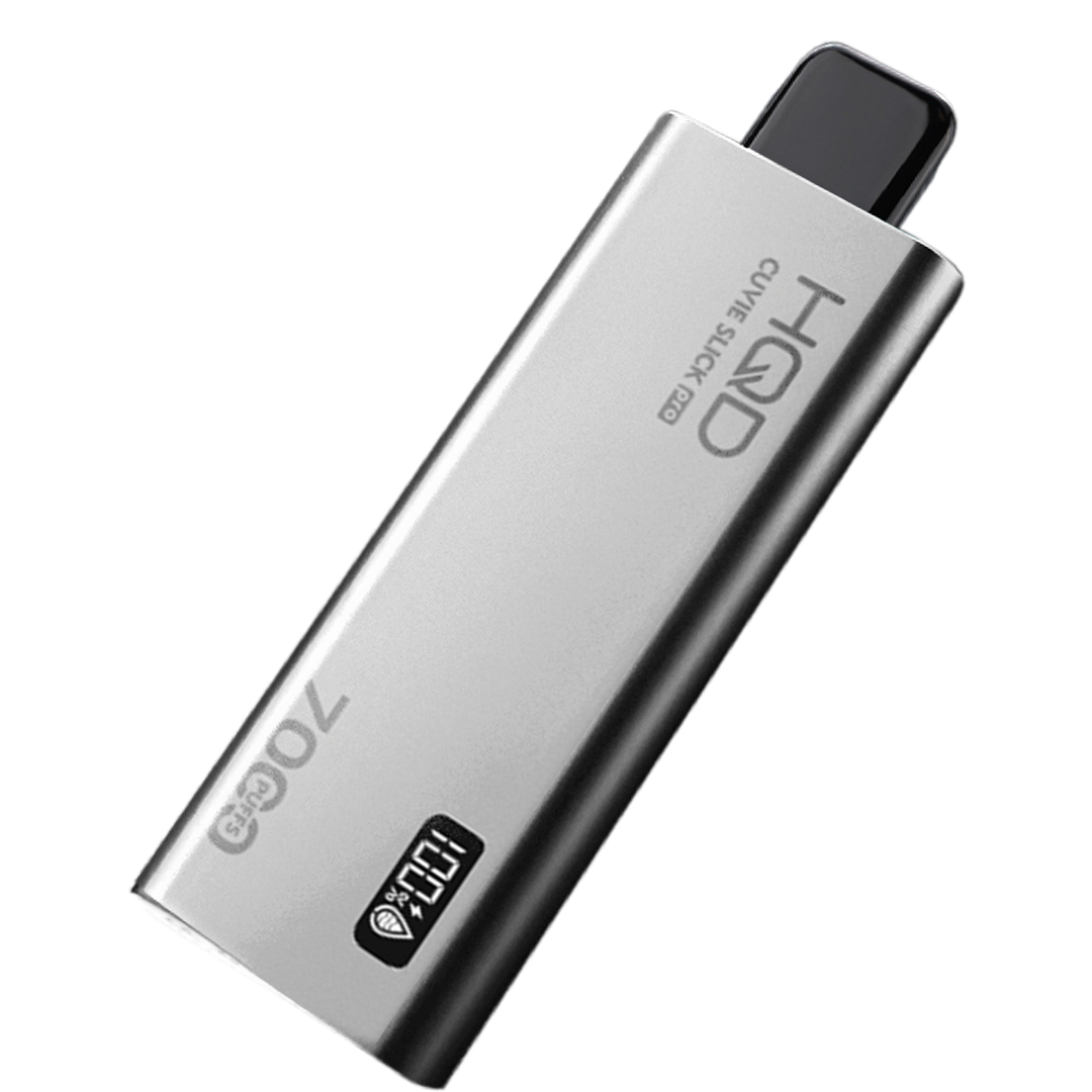 hqd cuvie slick disposable vape Mango Peach Right Side flavour 7000 puffs