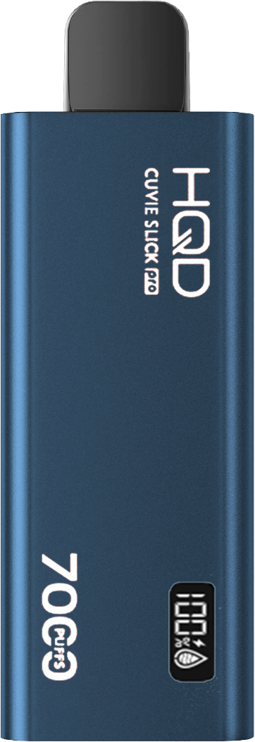 hqd cuvie slick disposable vape Blue Raspberry Front flavour 7000 puffs