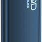 hqd cuvie slick disposable vape Blue Raspberry Left Side Curve flavour 7000 puffs