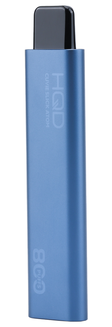 hqd cuvie slick disposable vape Blue Raspberry Right Side Flavour 800 Puffs