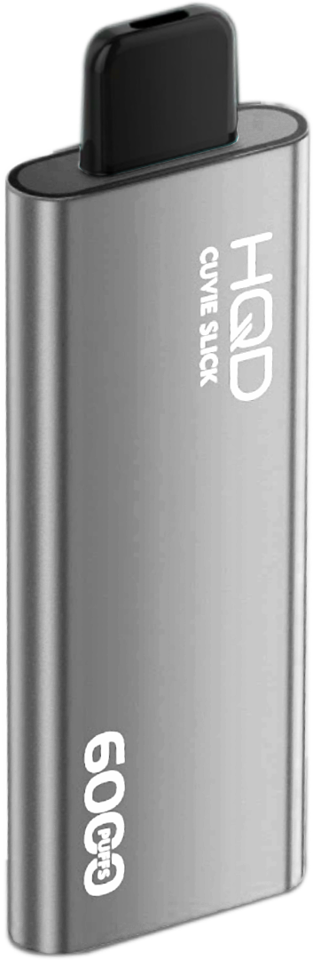 hqd cuvie slick disposable vape Strawberry Watermelon Front Right flavour 6000 puffs